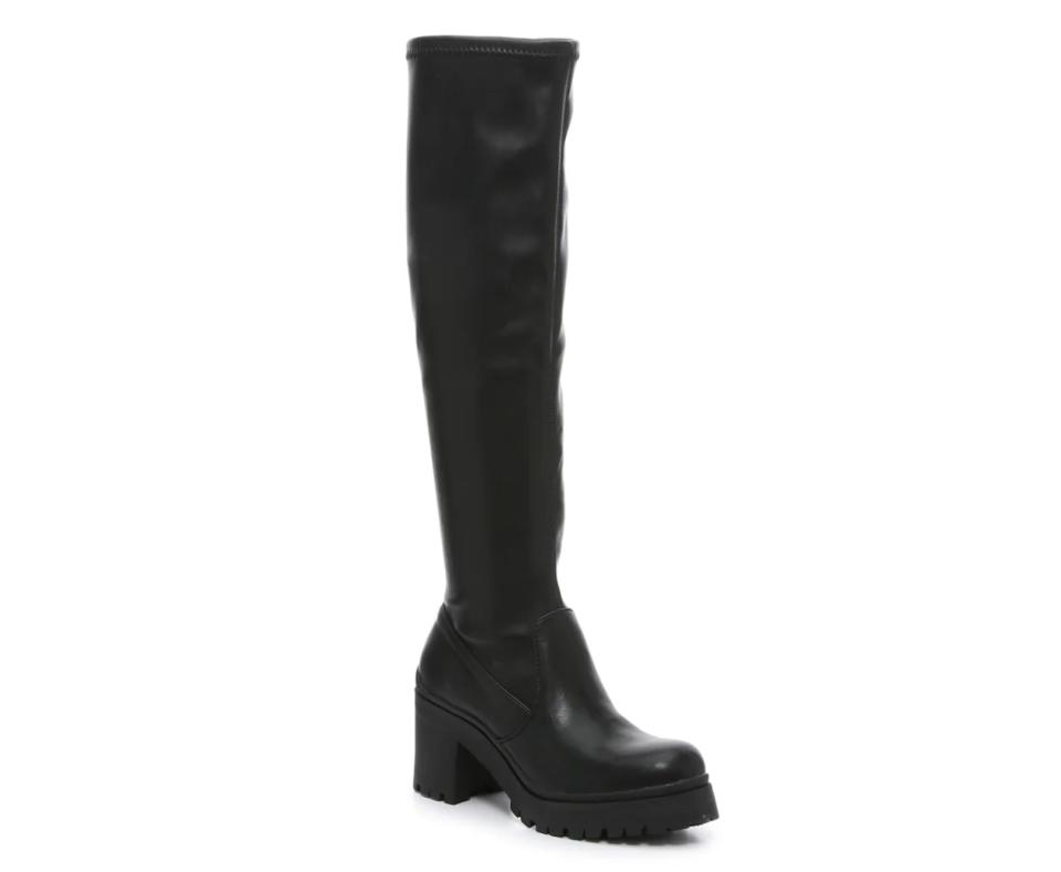 madden girl, corretta boot, black boots