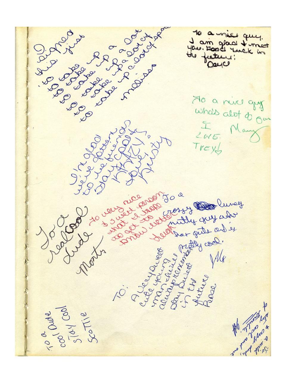 Signed Yearbook
