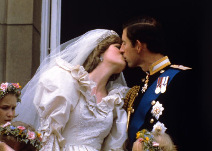 <i>The couple had a lavish royal wedding in July 1981 [Photo: PA]</i>