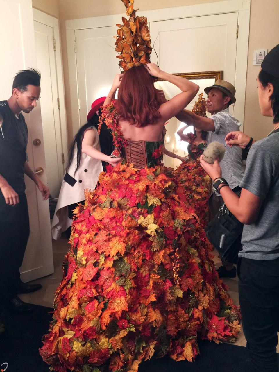 Katy Perry Plus 1: The Pop Star Gets Ready for Bazaar Icons
