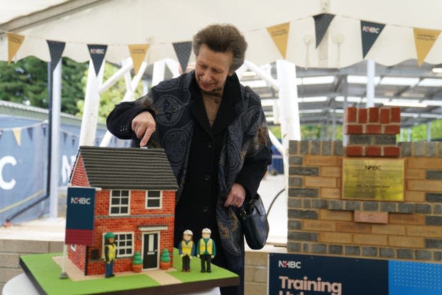 Princess Royal visit to Cambridge