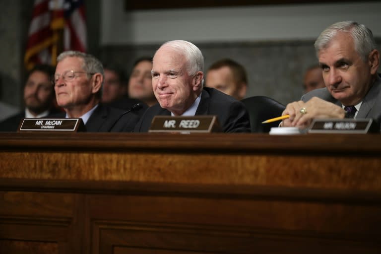 John McCain has proved a thorn in President Donald Trump's side in recent months, twice helping to scupper his party's attempts to repeal a healthcare law brought by former president Barack Obama