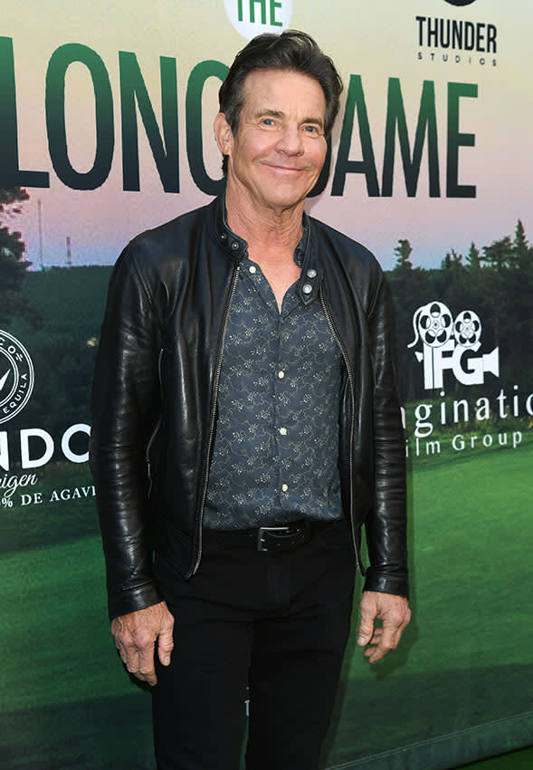 Dennis Quaid presenta su película The Long Game