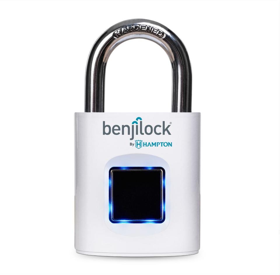 You don't have to worry about keeping track of your lock code with a fingerprint-reading lock. (Photo: Walmart) 