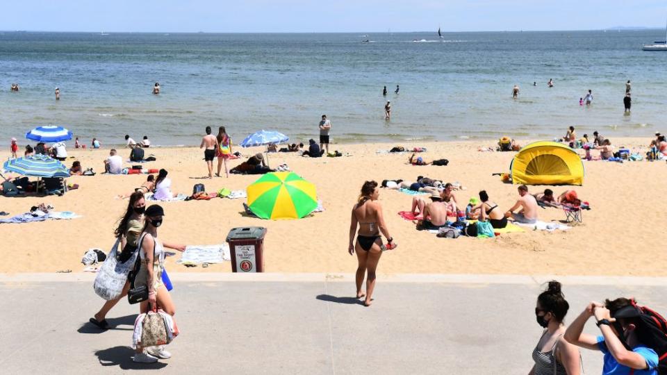 Melburnians have welcomed the end of lockdown over the last week. Source: Getty