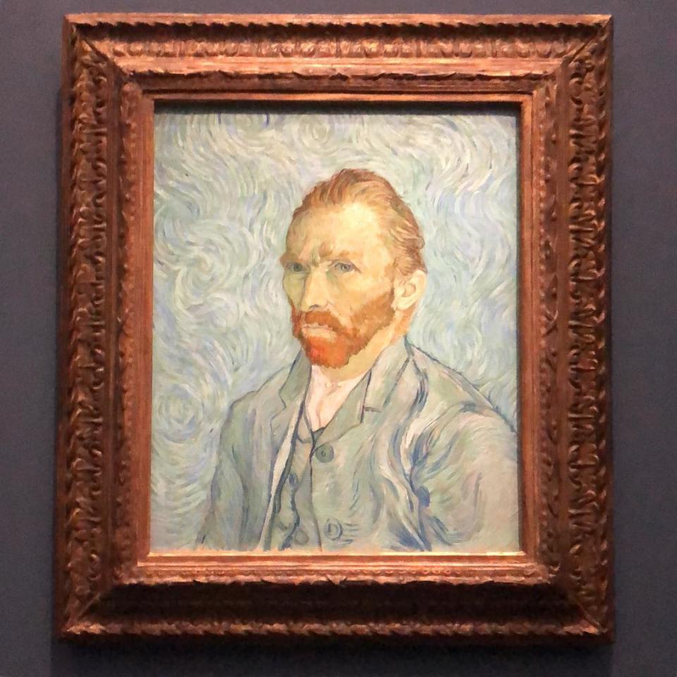 Autorretrato original de Van Gogh. / Instagram <a href="https://www.instagram.com/ooojmug/" rel="nofollow noopener" target="_blank" data-ylk="slk:ooojmug;elm:context_link;itc:0;sec:content-canvas" class="link ">ooojmug</a>