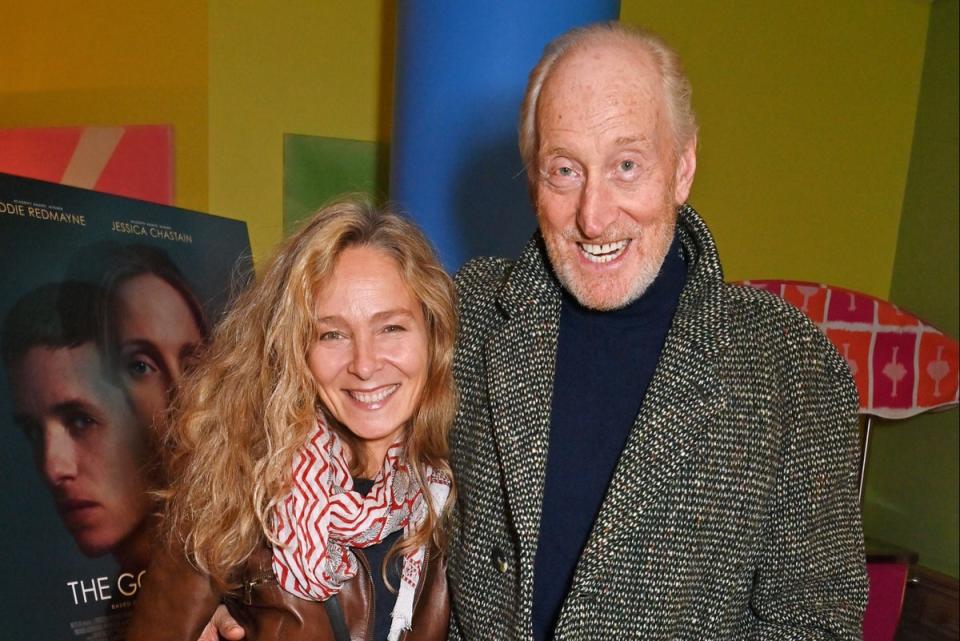 Charles Dance is ‘lucky’ to have found love with ‘fantastic’ Alessandra Masi  (Dave Benett)
