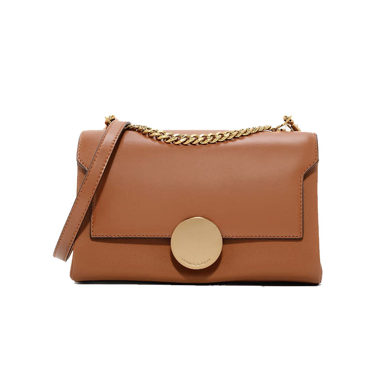 <a rel="nofollow noopener" href="http://www.charleskeith.com/us/bags/handbag/circular-buckle-handbag-cognac-ck2-50670576.html" target="_blank" data-ylk="slk:Circular Buckle Handbag, Charles & Keith, $70;elm:context_link;itc:0;sec:content-canvas" class="link ">Circular Buckle Handbag, Charles & Keith, $70</a><p> <strong>Related Articles</strong> <ul> <li><a rel="nofollow noopener" href="http://thezoereport.com/fashion/style-tips/box-of-style-ways-to-wear-cape-trend/?utm_source=yahoo&utm_medium=syndication" target="_blank" data-ylk="slk:The Key Styling Piece Your Wardrobe Needs;elm:context_link;itc:0;sec:content-canvas" class="link ">The Key Styling Piece Your Wardrobe Needs</a></li><li><a rel="nofollow noopener" href="http://thezoereport.com/fashion/shopping/best-celebrity-looks-this-week-vanity-fair-video-august-22/?utm_source=yahoo&utm_medium=syndication" target="_blank" data-ylk="slk:Salma Hayek's Floral Maxi Dress Is So Flattering;elm:context_link;itc:0;sec:content-canvas" class="link ">Salma Hayek's Floral Maxi Dress Is <i>So</i> Flattering</a></li><li><a rel="nofollow noopener" href="http://thezoereport.com/entertainment/culture/kim-kardashian-west-skincare-tips/?utm_source=yahoo&utm_medium=syndication" target="_blank" data-ylk="slk:Kim Kardashian West Credits This Ingredient For Saving Her Skin;elm:context_link;itc:0;sec:content-canvas" class="link ">Kim Kardashian West Credits This Ingredient For Saving Her Skin</a></li> </ul> </p>