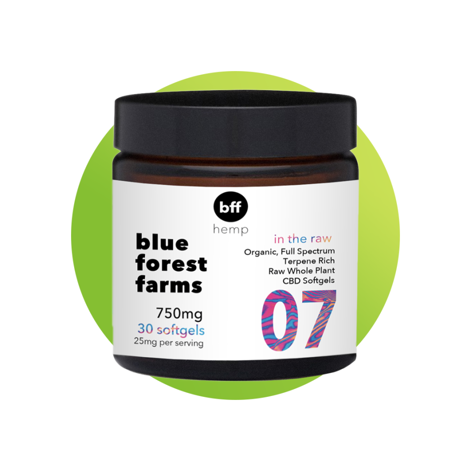 Blue Forest Farms Organic CBD Soft Gels