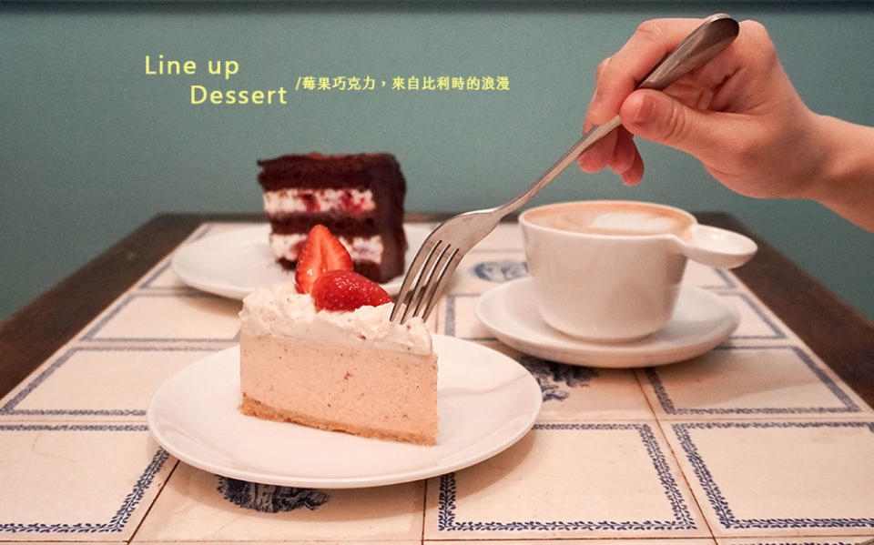 獅子甜點 Line up dessert