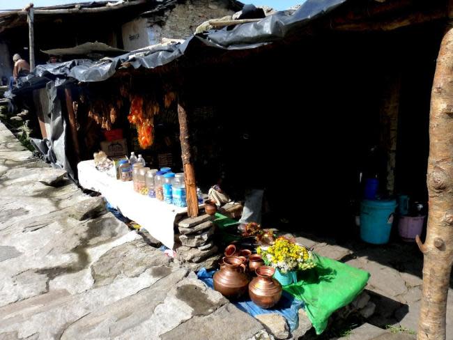 Shops near Tungnath