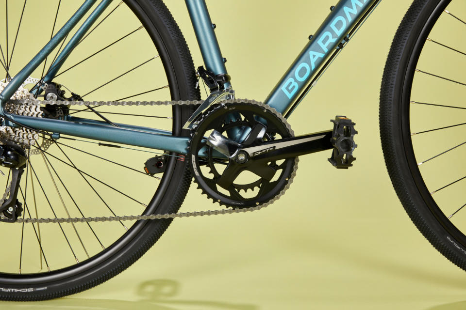 Crankset of the Boardman ADV 8.6