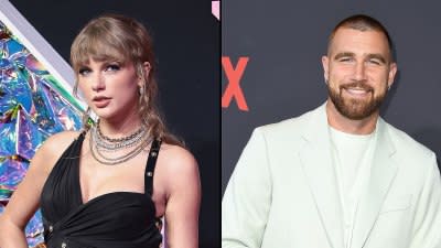 Travis Kelce and Taylor Swift Seen Holding Hands After Surprise