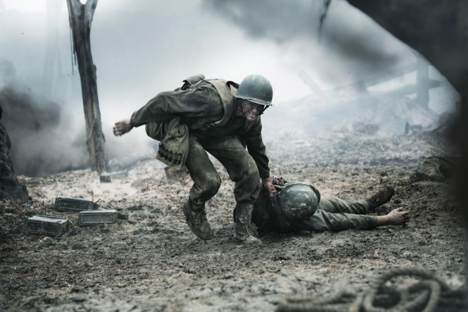 <p>‘Hacksaw Ridge’ könnte Andrews Aufnahme in den Schauspielolymp bedeuten. Mit einer relativ kurzen Filmographie schon einen Oscar gewinnen – das hat was! Und für ‘Hacksaw Ridge’ sieht es nicht mal schlecht aus. (Foto: ddp) </p>