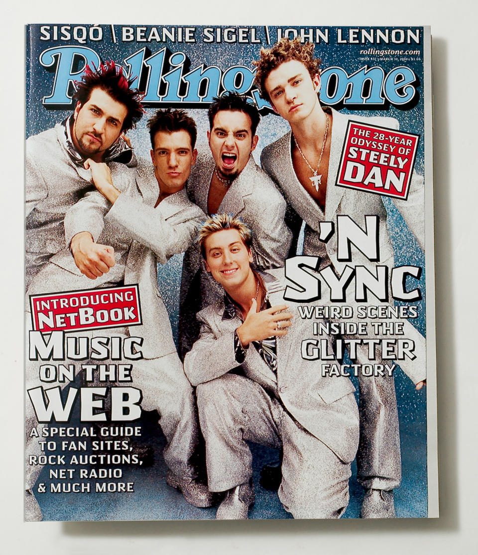 nsync rolling stone cover