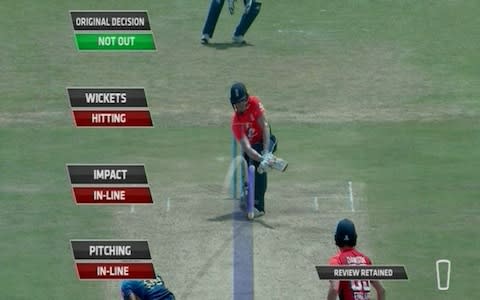 Woakes DRS - Credit: Sky Sports