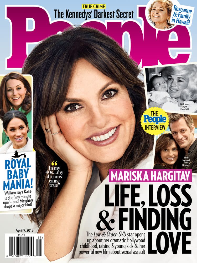 Mariska Hargitay on the cover of PEOPLE