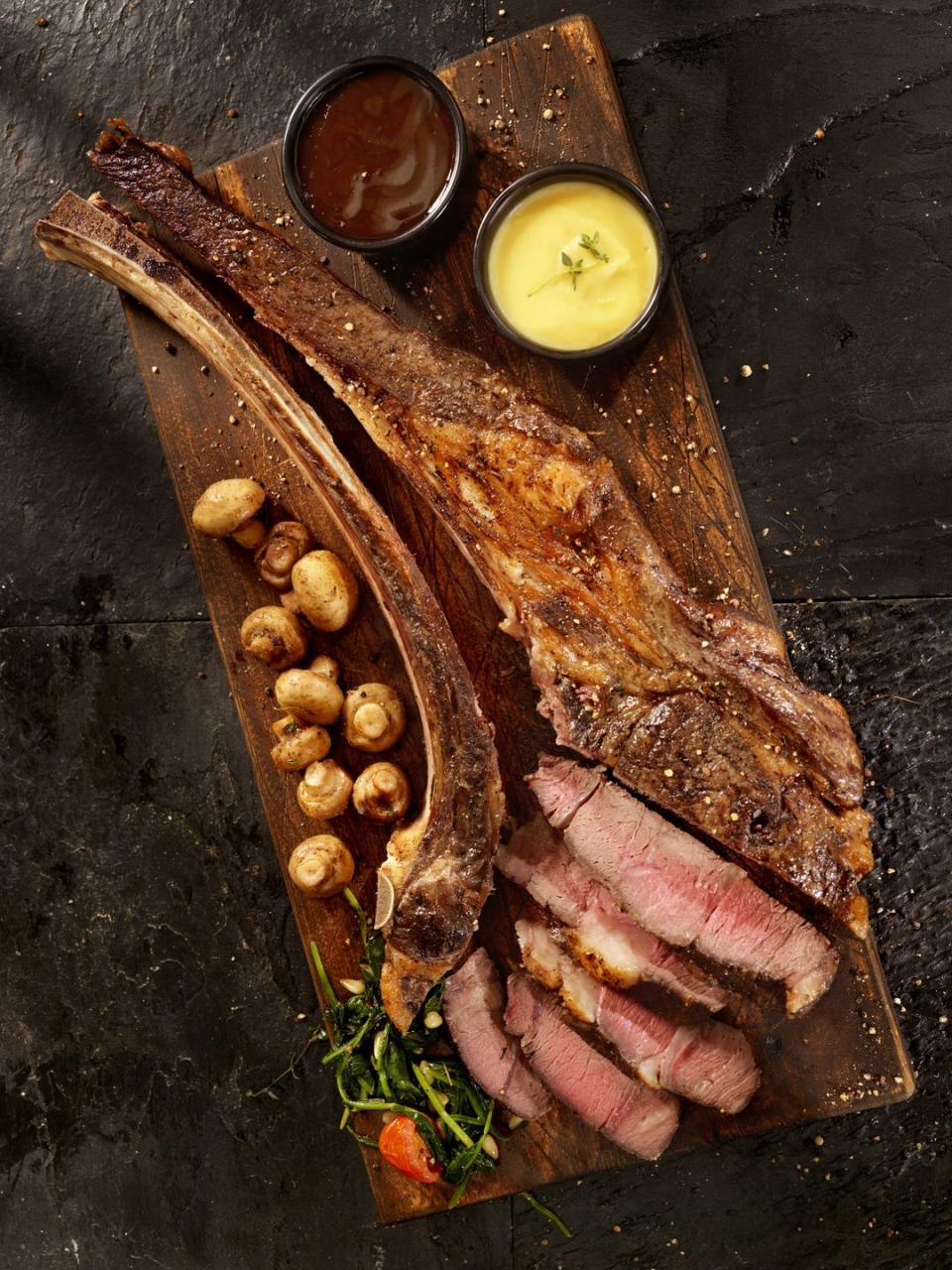 15) Tomahawk Steak