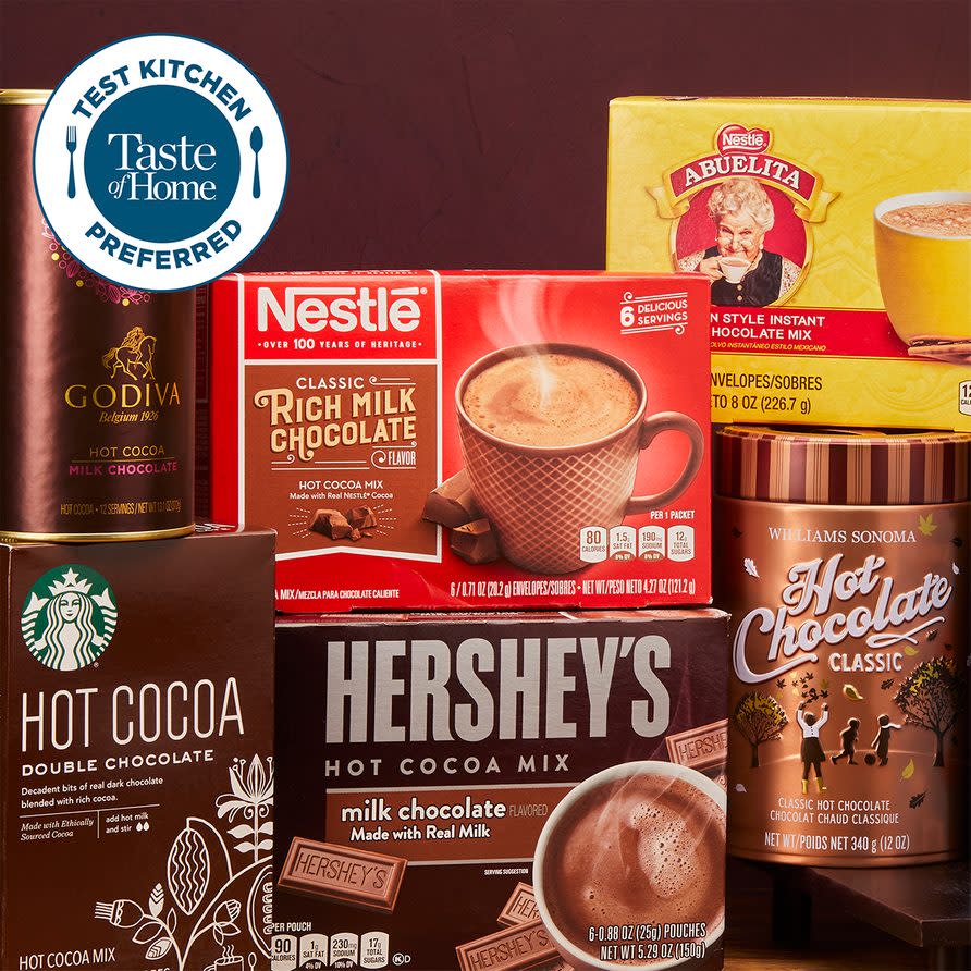 <a href="https://www.tasteofhome.com/article/best-hot-chocolate-brand/" rel="nofollow noopener" target="_blank" data-ylk="slk:Hot Cocoa Mix;elm:context_link;itc:0;sec:content-canvas" class="link rapid-noclick-resp">Hot Cocoa Mix</a>