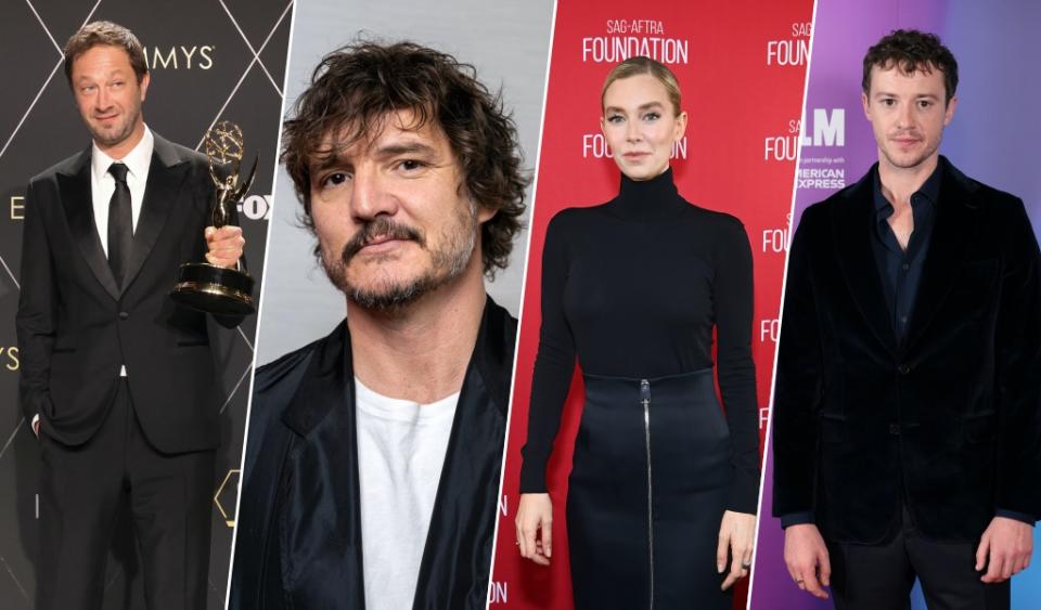 Ebon Moss-Bachrach, Pedro Pascal, Vanessa Kirby and Joseph Quinn