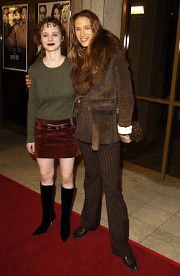 Thora Birch and Kelly Lynch at the LA premiere of Paramount Pictures and Miramax Films' The Hours