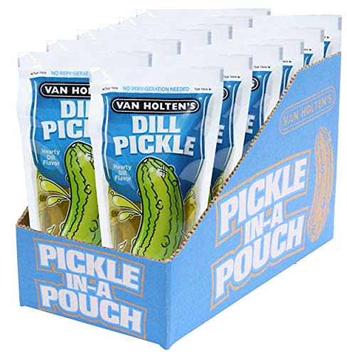 Van Holten's Pickles - Jumbo Dill Pickle-In-A-Pouch - 12 Pack