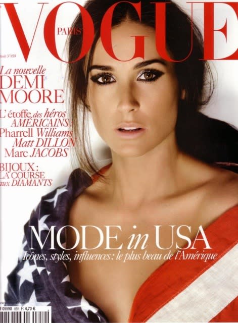 Demi Moore for Vogue Paris, August 2005