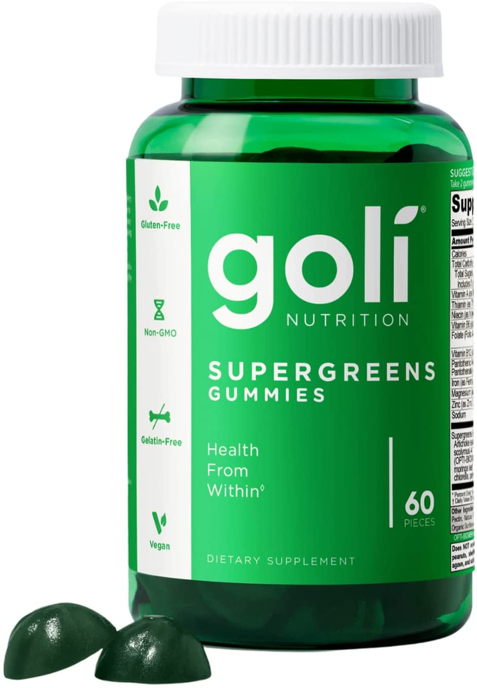 GOLI SUPERGREENS Vitamin Gummy