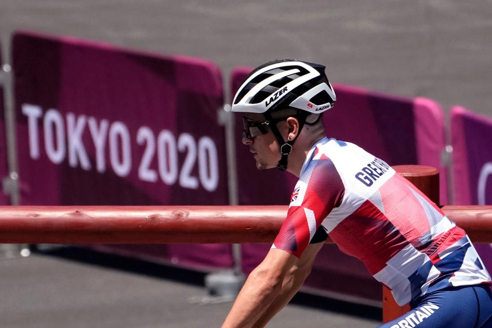 Tom Pidcock raced to mountain bike gold in Tokyo (Thibault Camus/AP) (AP)