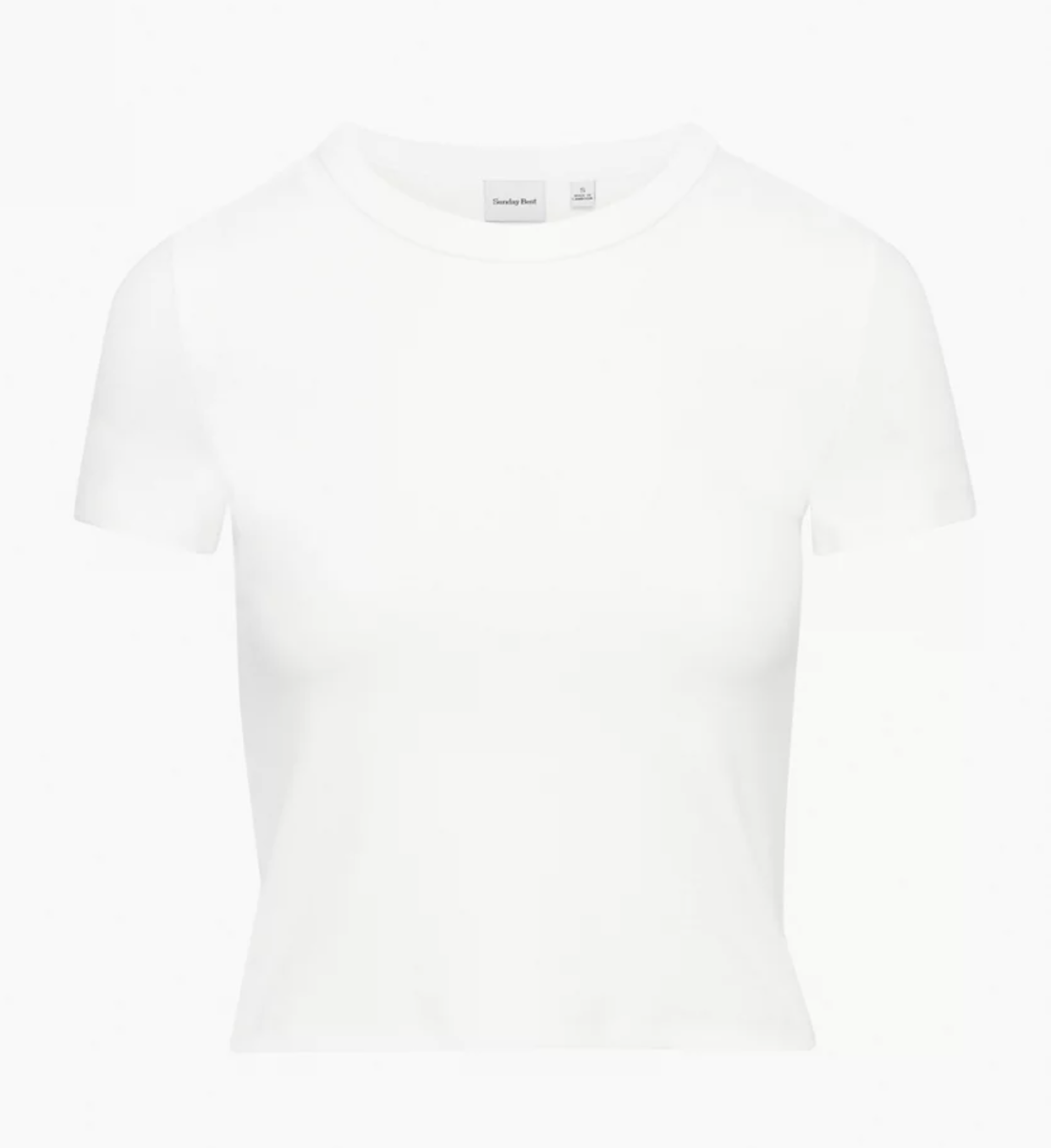 <p><a href="https://www.aritzia.com/en/product/little-ribbed-t-shirt/68755.html" rel="nofollow noopener" target="_blank" data-ylk="slk:Shop Now;elm:context_link;itc:0;sec:content-canvas" class="link rapid-noclick-resp">Shop Now</a></p><p>Cropped Crew-Neck T-Shirt</p><p>$22.50</p><p>aritzia.com</p><span class="copyright">Aritzia</span>