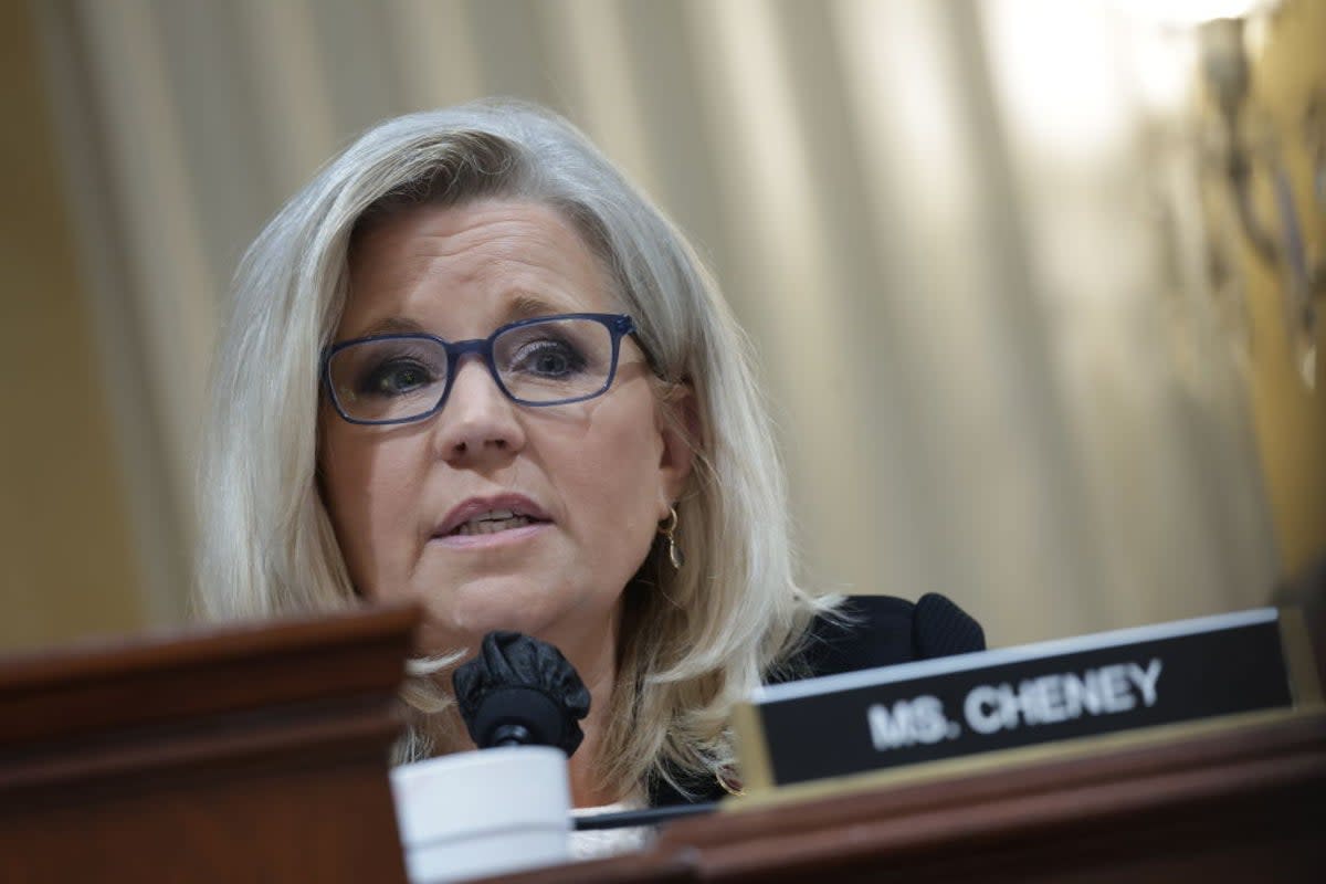 Jan 6 committee vice chair Liz Cheney (Getty Images)