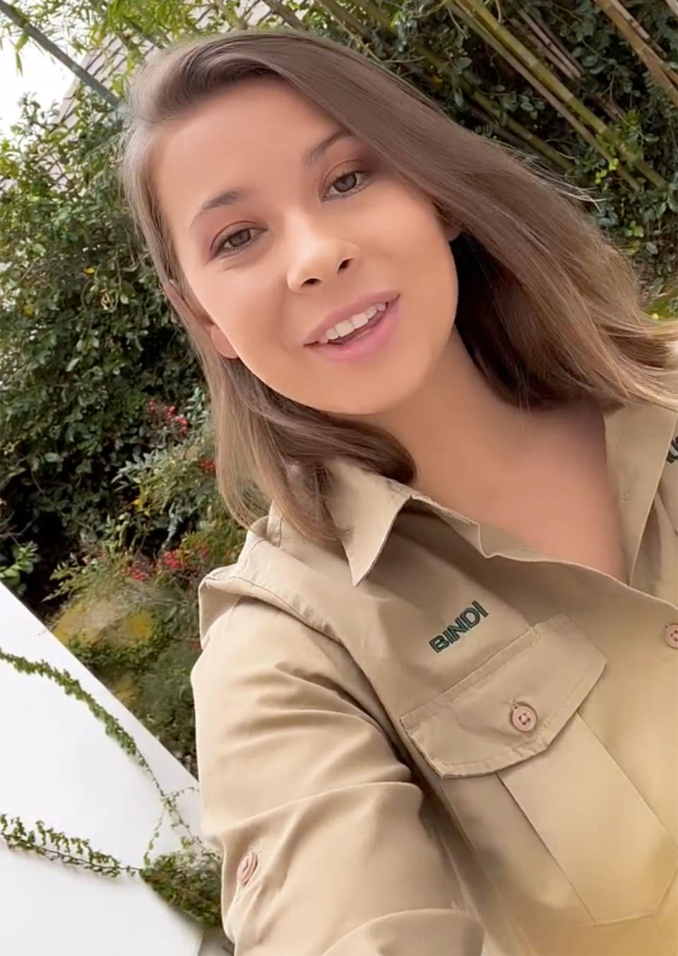 Bindi Irwin in a selfie