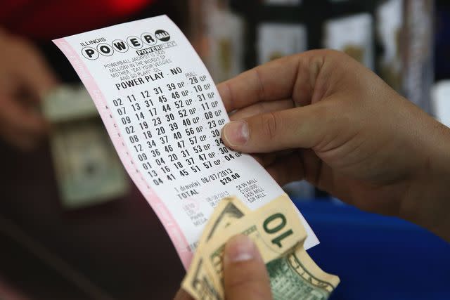 <p>Scott Olson/Getty</p> Illinois Lottery -- stock image -- 2013