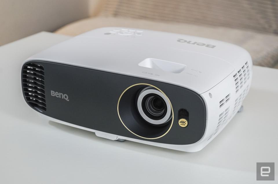 4K video is made to be seen on very large screens, and projectors are the