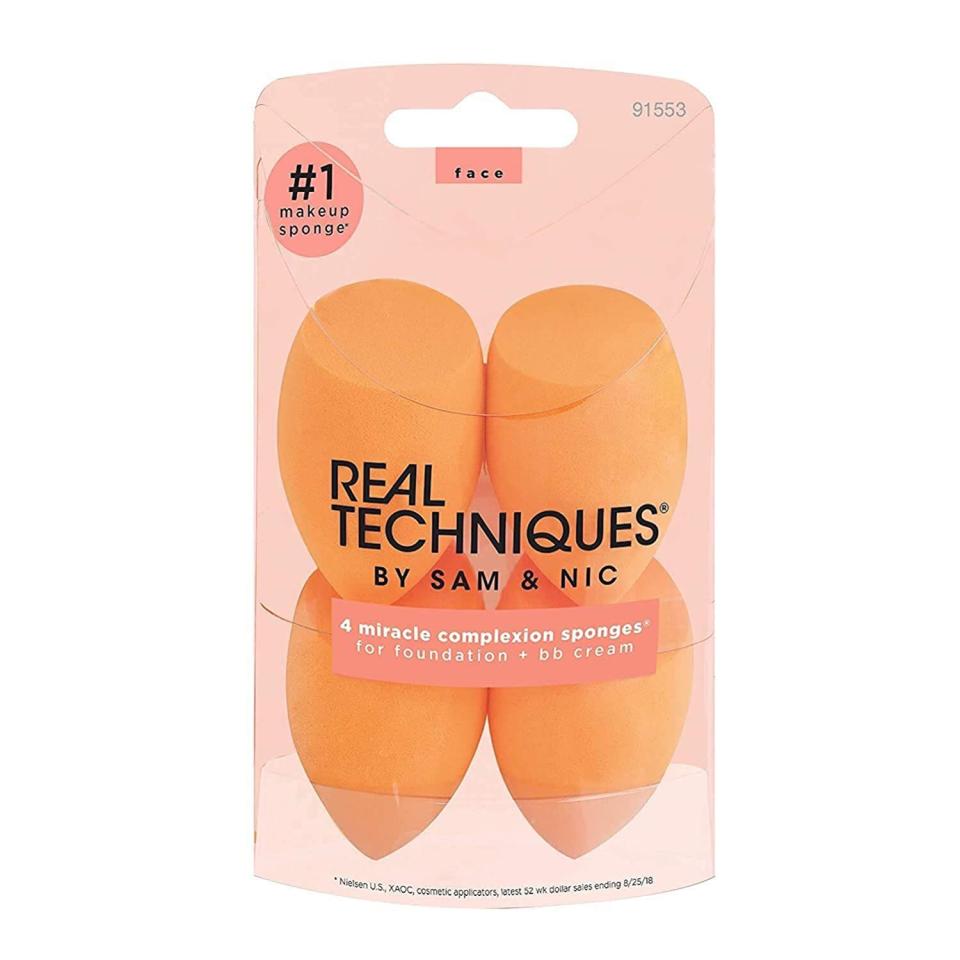 Real Techniques Miracle Complexion Beauty Sponge Makeup Blender