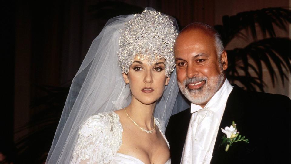 Celine Dion and Rene Angelil