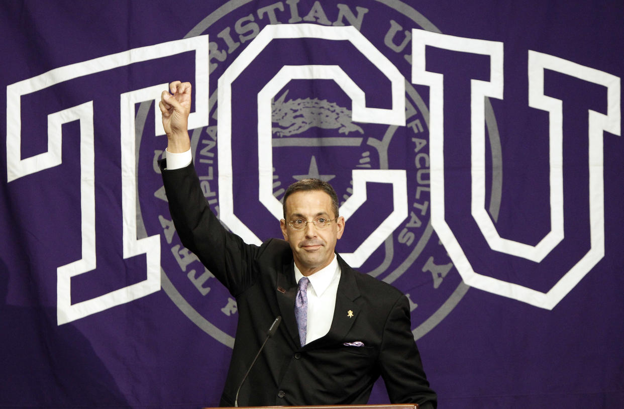 Del Conte has led TCU’s athletic department since 2009. (Photo by Brandon Wade/Getty Images)