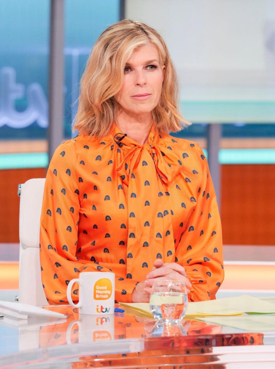 kate garraway en buenos días gran bretaña, julio de 2020