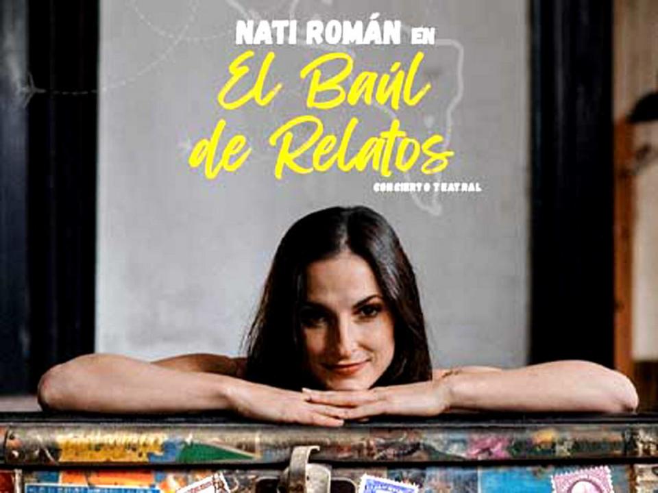 Nati Román presenta ‘El baúl de los recuerdos’ concierto teatral en el Teatro Trail. Cortesía