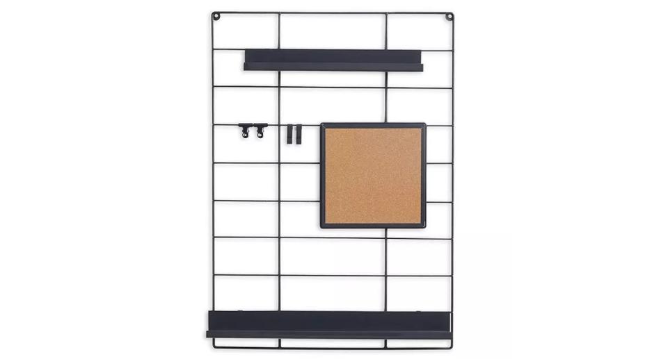 Anyday Wall-Mounted Metal Shelf Unit & Noticeboard (John Lewis & Partners)