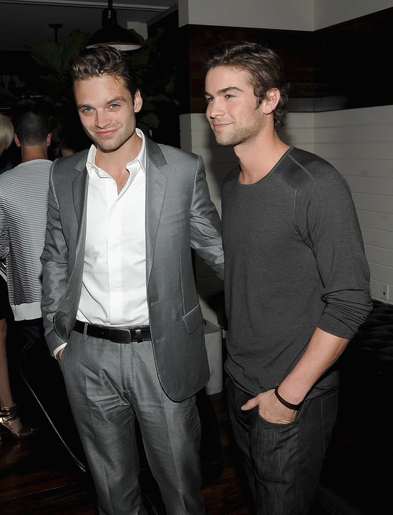 Inglourious Basterds NY Screening 2009 Sebastian Stam Chace Crawford