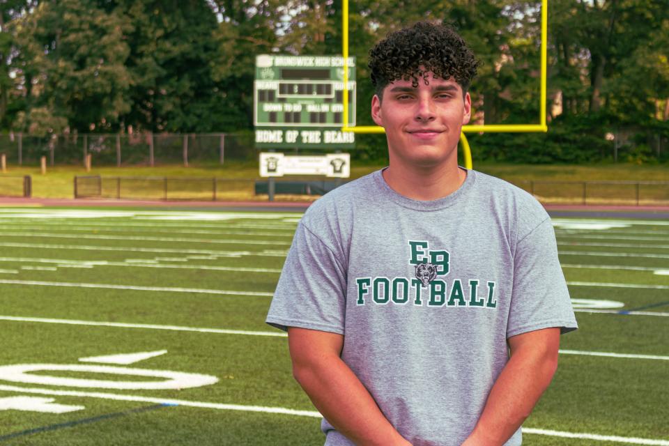 Tobias Neuberger, a senior from East Brunswick playing in the Marisa Rose Bowl, is passionate about helping others.