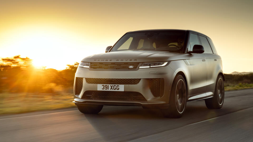 The 2024 Range Rover Sport SV.