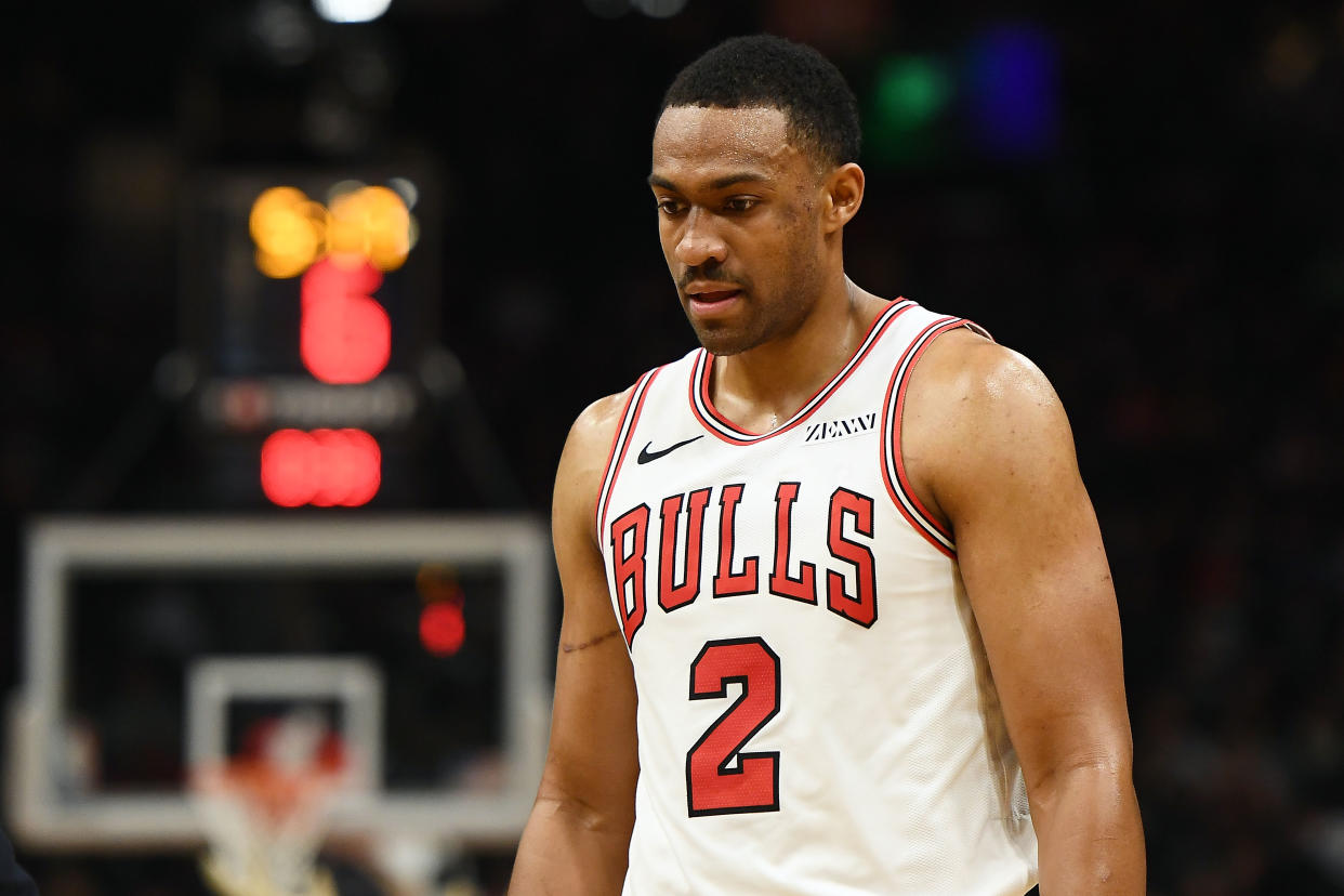 Jabari Parker appears to have played his way out of the Bulls’ rotation. (Getty Images)