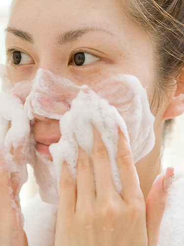 <div class="caption-credit"> Photo by: Getty Images</div><div class="caption-title">Over-washing your face</div>"I find that most women wash their faces at least twice a day, but doing so actually strips your skin of moisture," says Abdo. "You need only wash your face at night and remove eye makeup by gently swiping a circular cotton pad downward over your eye area." Since you're not wearing makeup while you sleep (we hope!) you can skip sudsing up in the morning.<b><br> <br> More from REDBOOK: <br></b> <ul> <li> <a rel="nofollow noopener" href="http://www.redbookmag.com/love-sex/advice/marriage/iconic-kisses-in-history?link=rel&dom=yah_life&src=syn&con=blog_redbook&mag=rbk" target="_blank" data-ylk="slk:The Most Iconic Kisses of All Time;elm:context_link;itc:0;sec:content-canvas" class="link ">The Most Iconic Kisses of All Time</a> </li> <li> <a rel="nofollow noopener" href="http://www.redbookmag.com/recipes-home/tips-advice/cleaning-organize/clutter-tips?link=rel&dom=yah_life&src=syn&con=blog_redbook&mag=rbk" target="_blank" data-ylk="slk:26 Organizing Tips That Actually Work;elm:context_link;itc:0;sec:content-canvas" class="link ">26 Organizing Tips That Actually Work</a> </li> </ul>