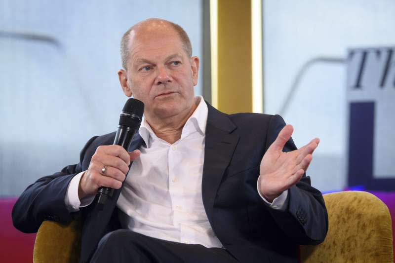 2021年德國大選，社民黨（SPD）總理候選人蕭爾茨（Olaf Scholz）（AP）