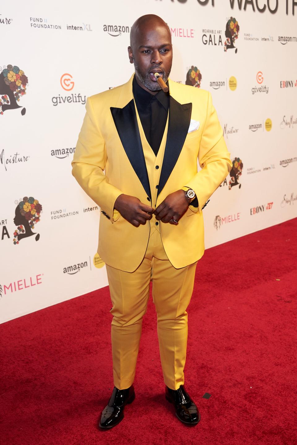 Corey Gamble attends the 2022 Wearable Art Gala.