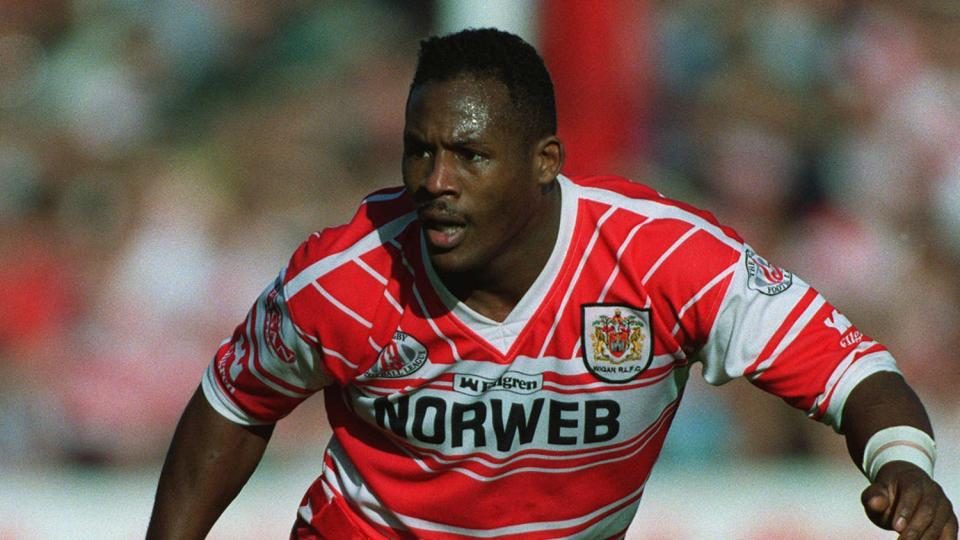 Ellery Hanley in action for Wigan Credit: Alamy