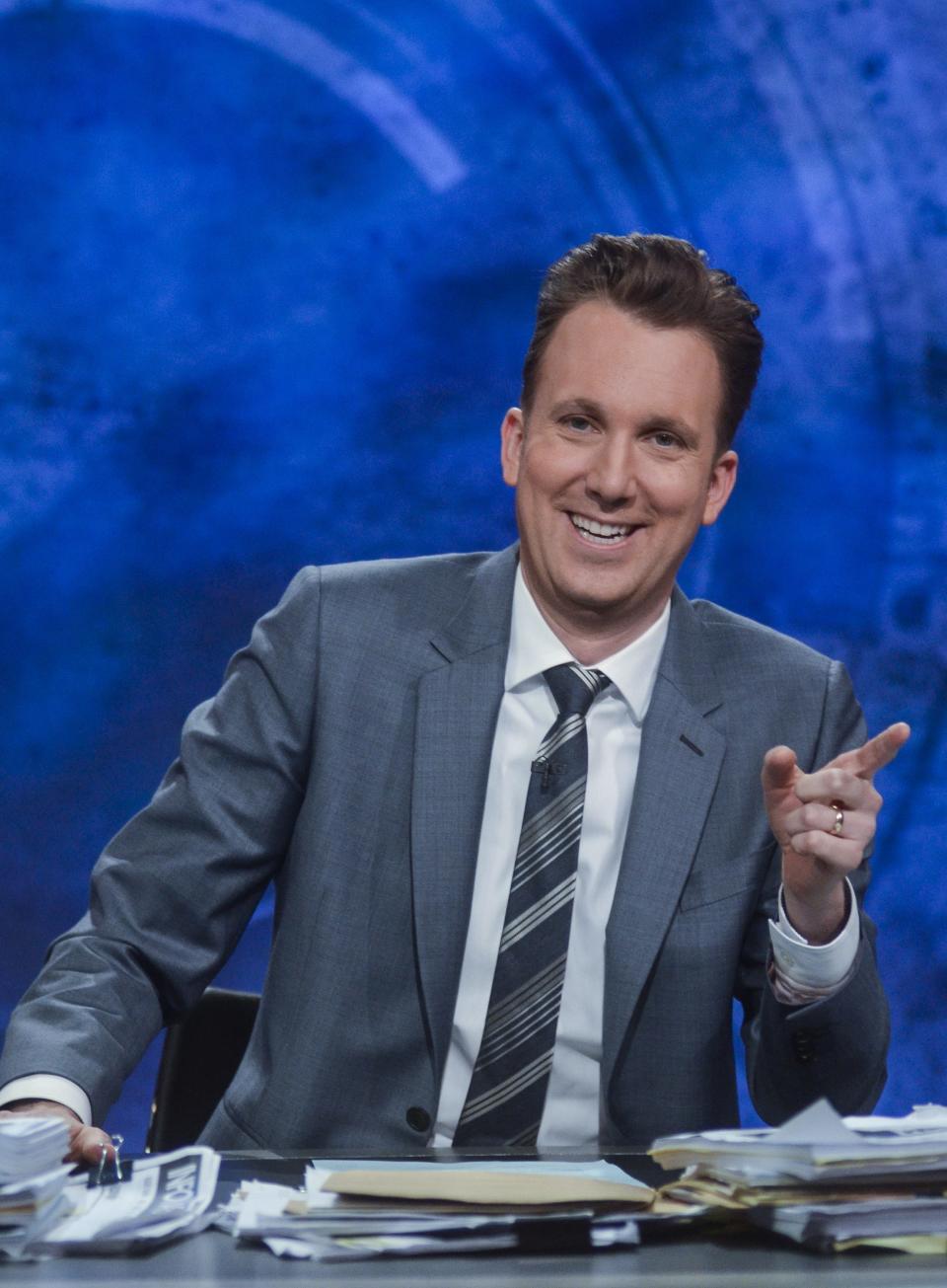 Jordan Klepper of "The Daily Show" on Comedy Central.