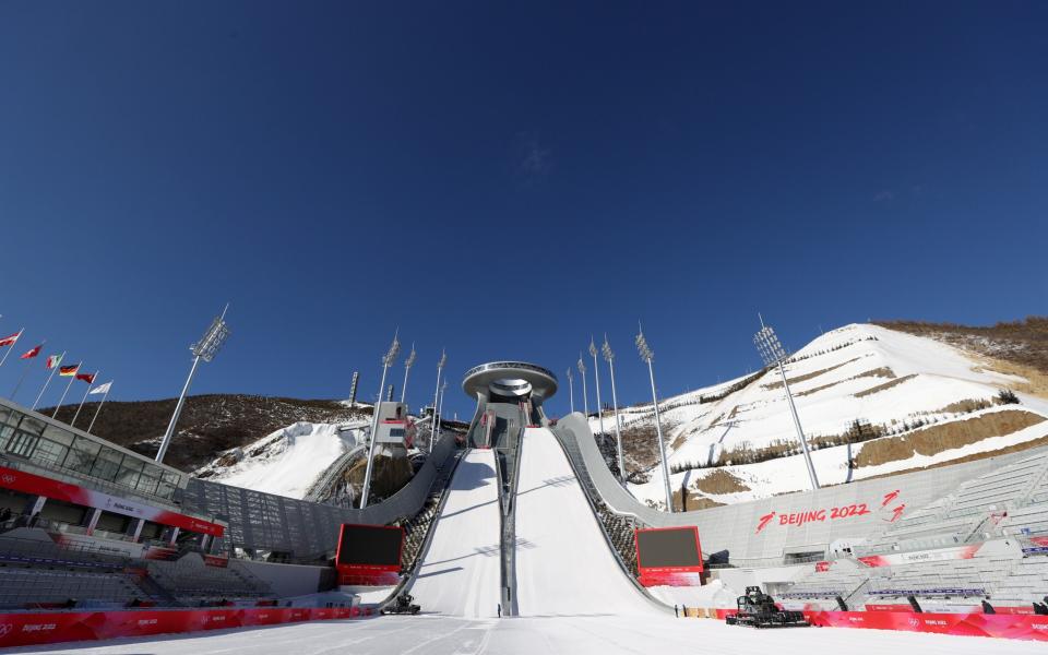The national ski jumping centre in Zhangjiakou, China - Sandra Montanez/Getty Images